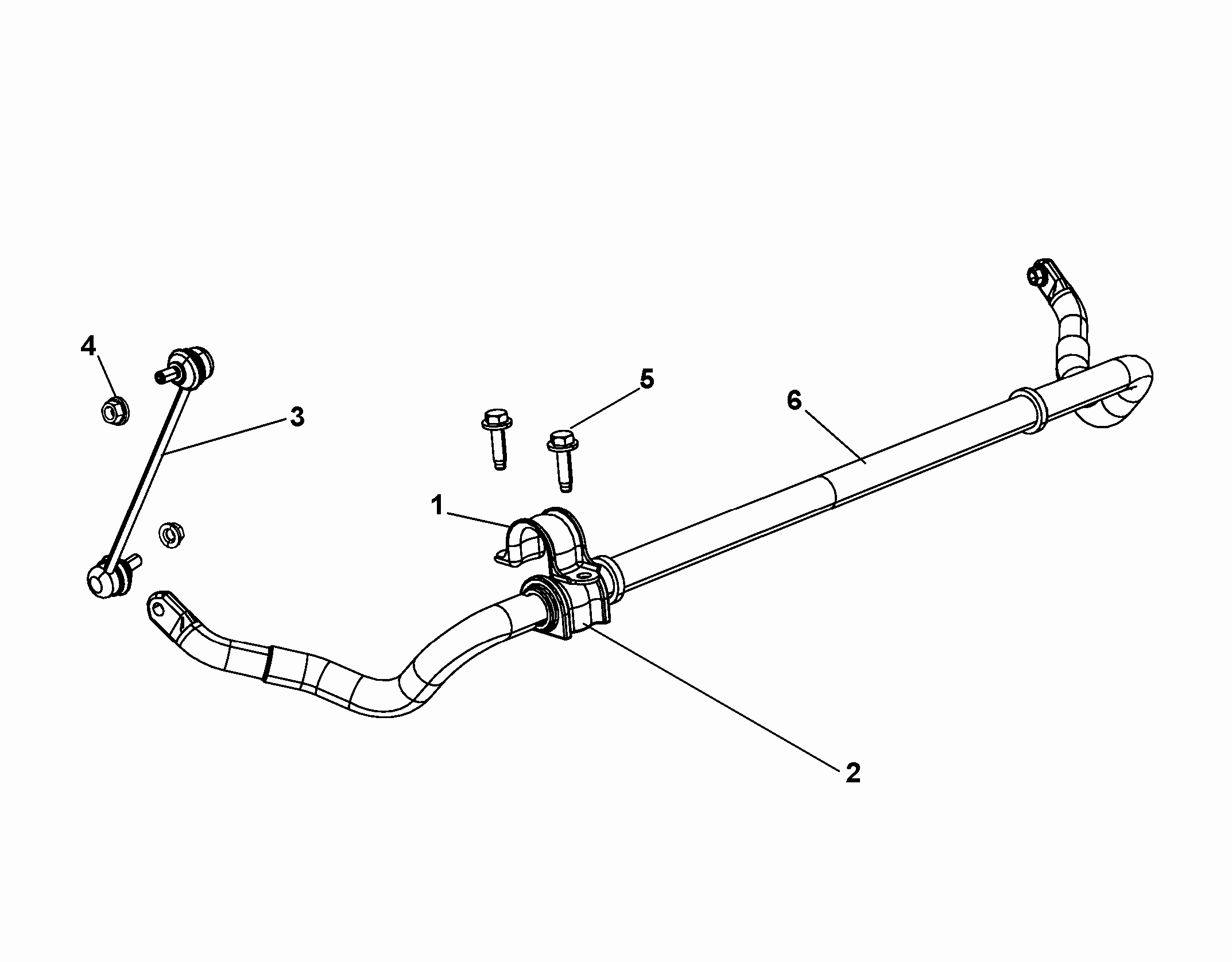 Lancia K04766962AA* - Stiepnis / Atsaite, Stabilizators ps1.lv