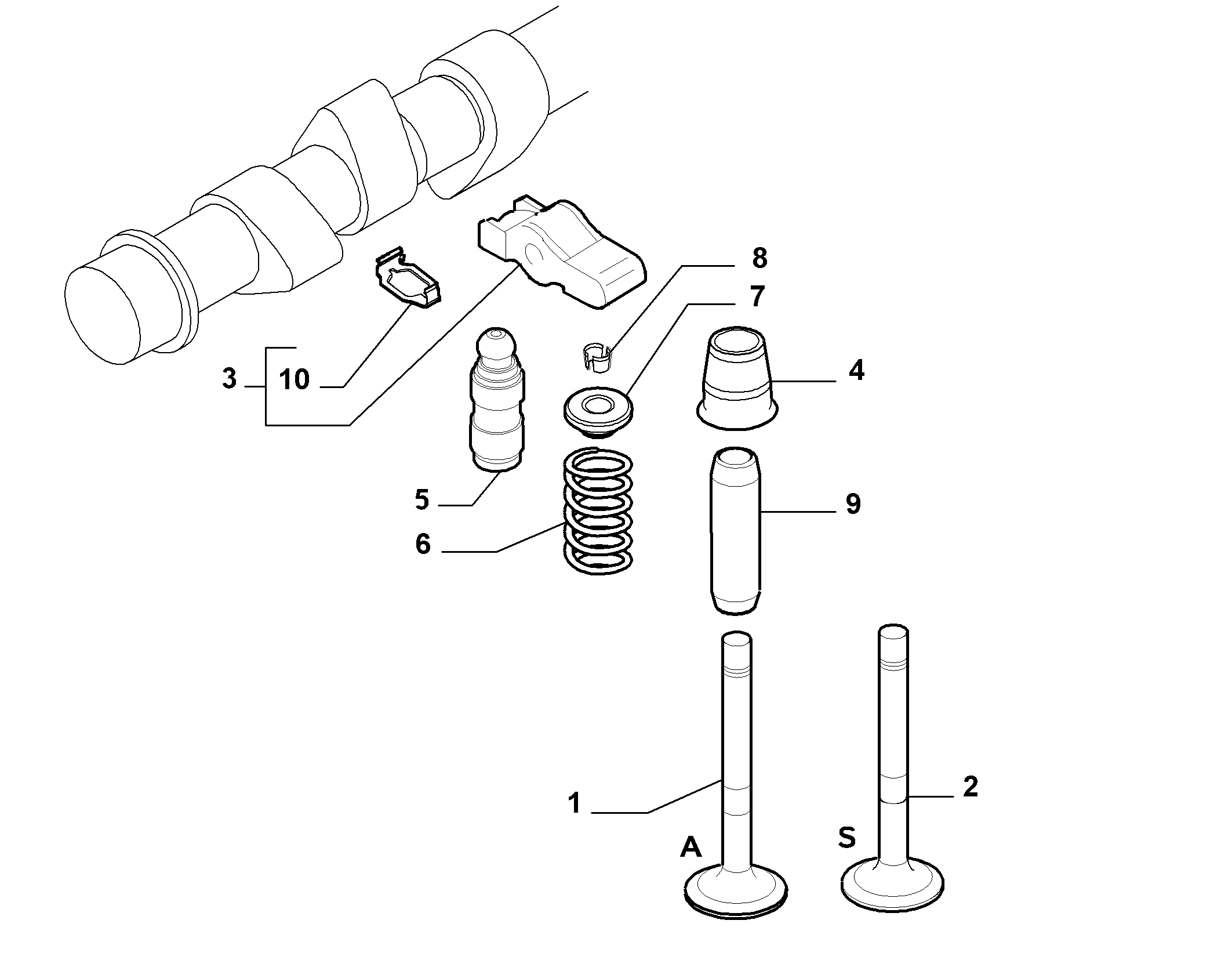 Autobianchi 46475925 - TAPPET ps1.lv