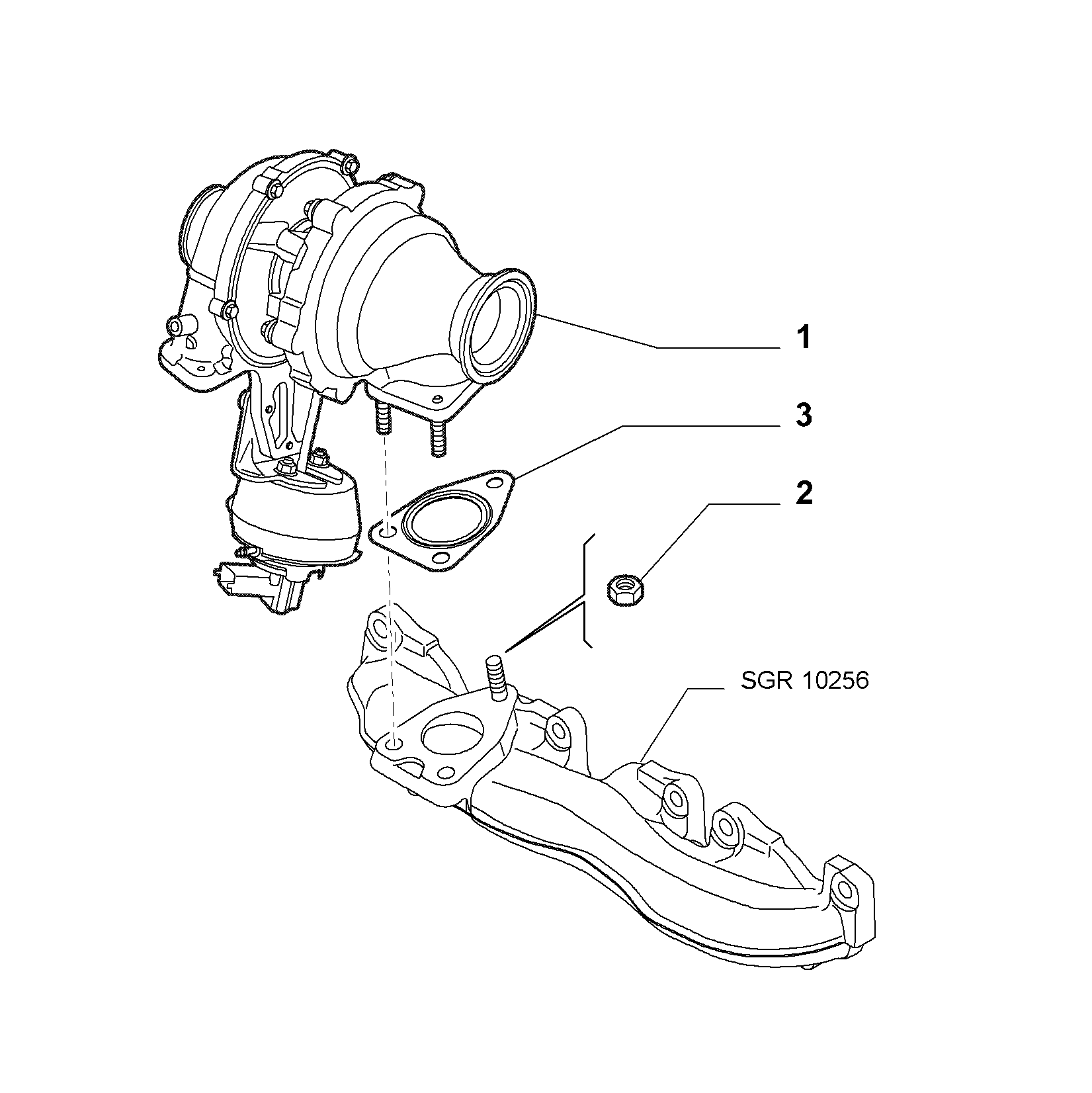 FIAT 55221457 - Kompresors, Turbopūte ps1.lv