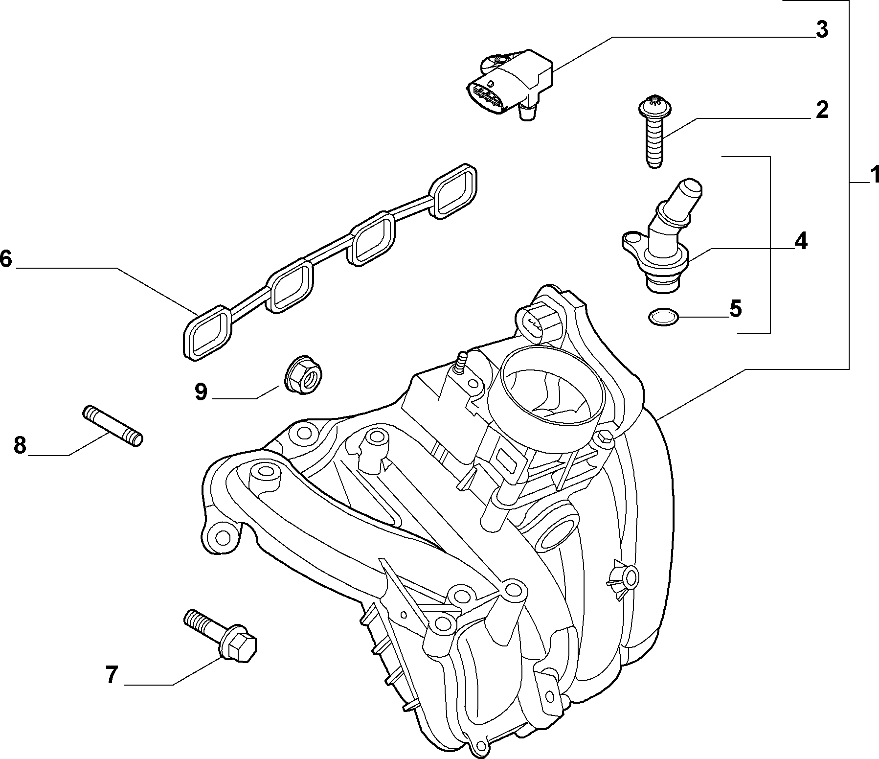 Alfa Romeo 71739292 - Devējs, Pūtes spiediens ps1.lv