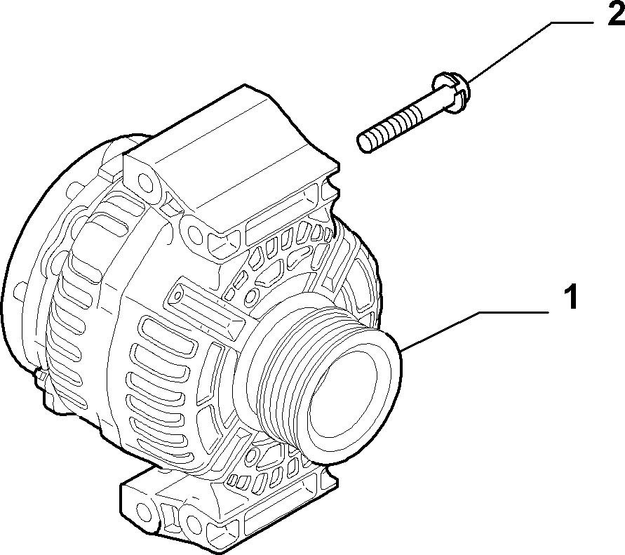 FIAT 51734824 - Ģenerators ps1.lv