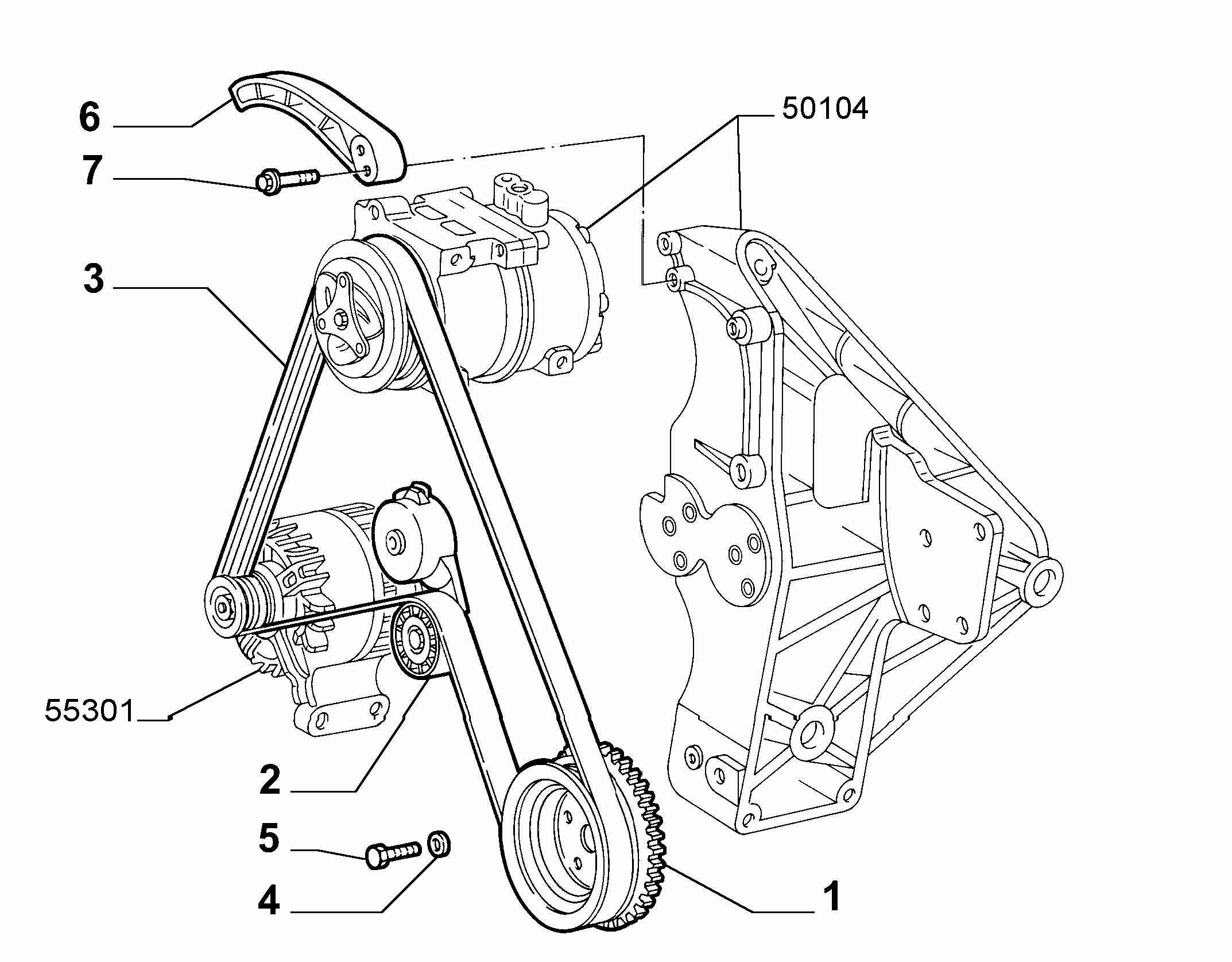 SAAB 55232827 - Parazīt / Vadrullītis, Ķīļrievu siksna ps1.lv