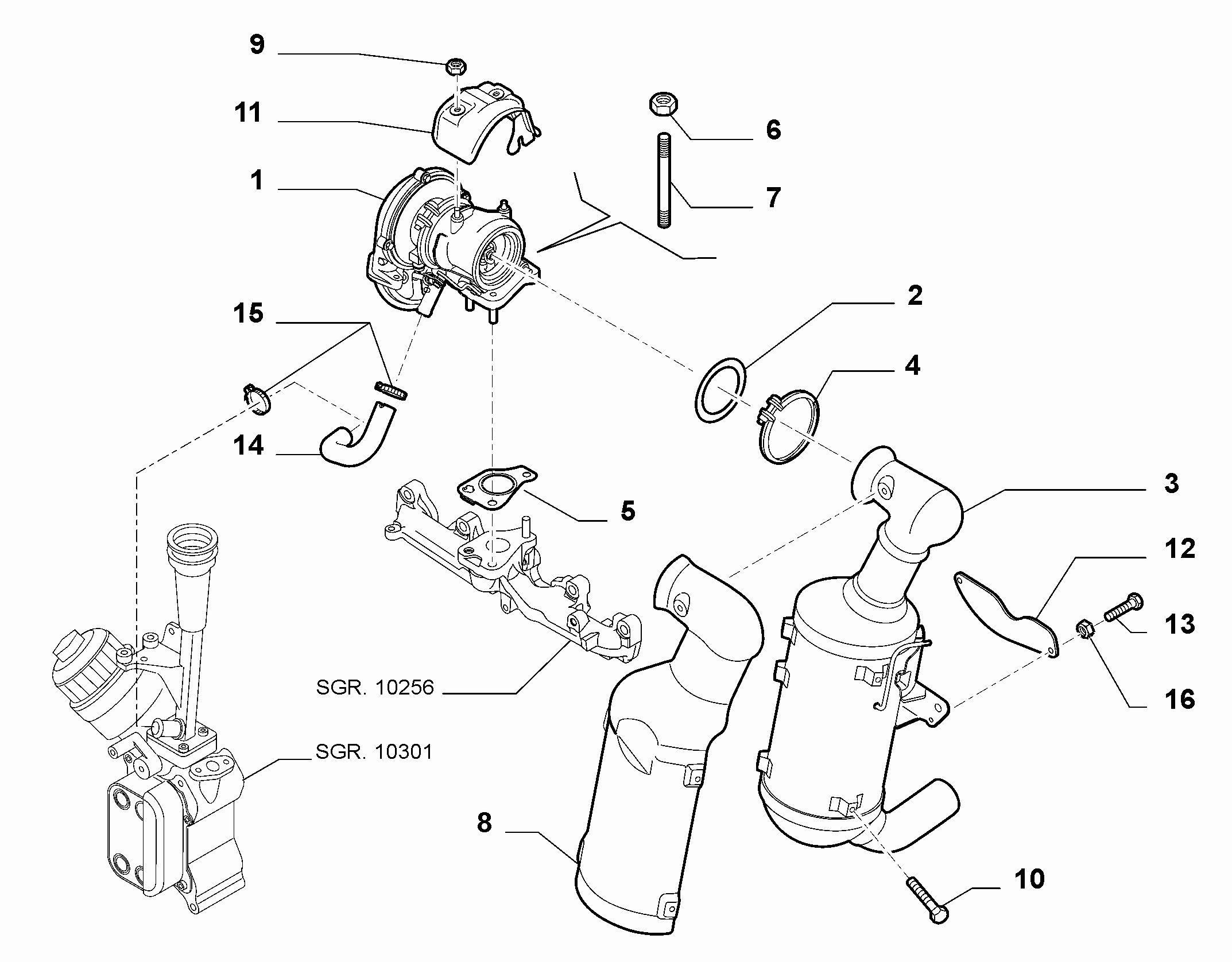 FIAT 55234961 - Asortiments, Sodrēju / Daļiņu filtra remonts ps1.lv