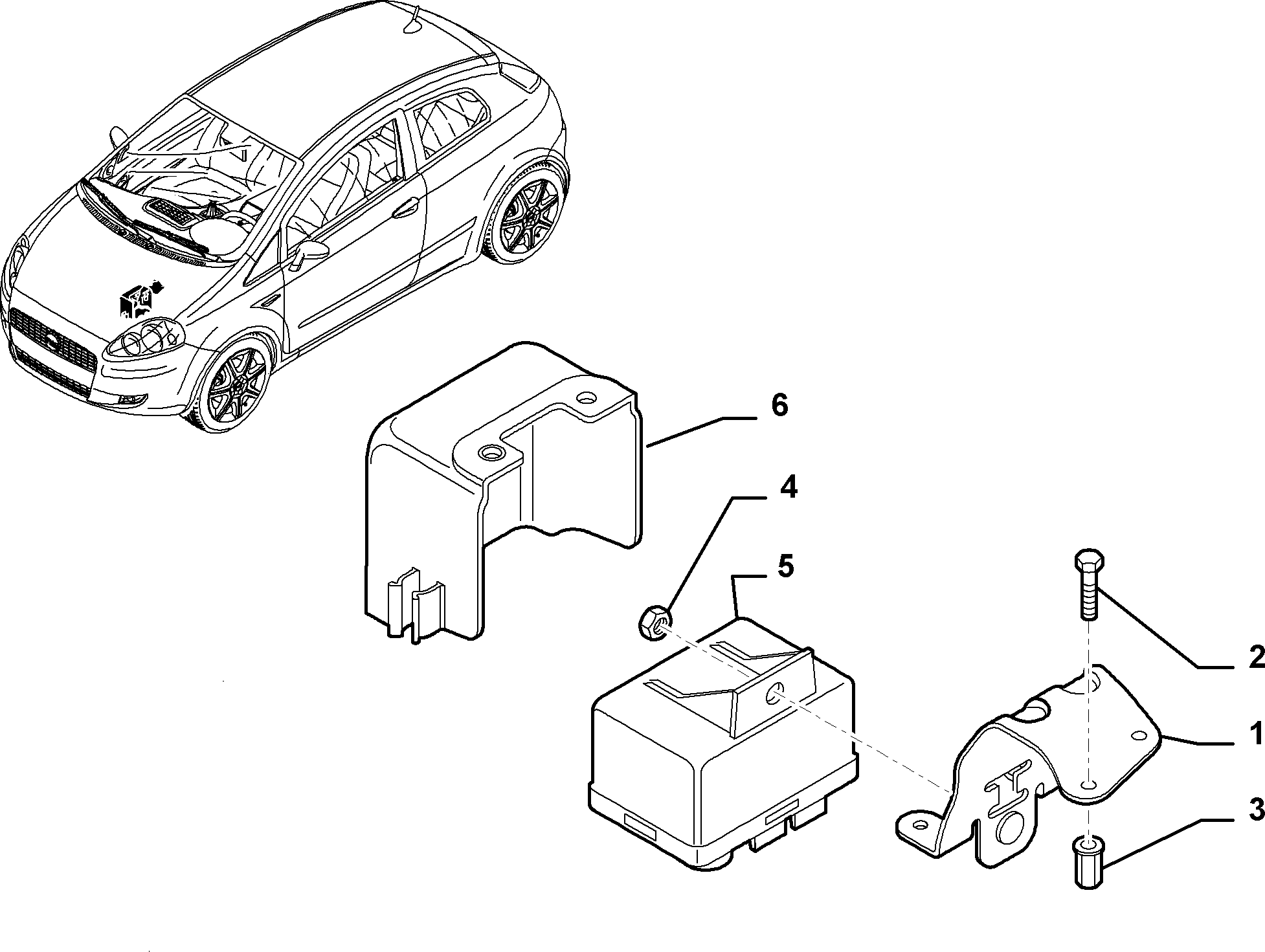 FIAT 51869542 - Vadības bloks, Kvēlsveces darbības laiks ps1.lv