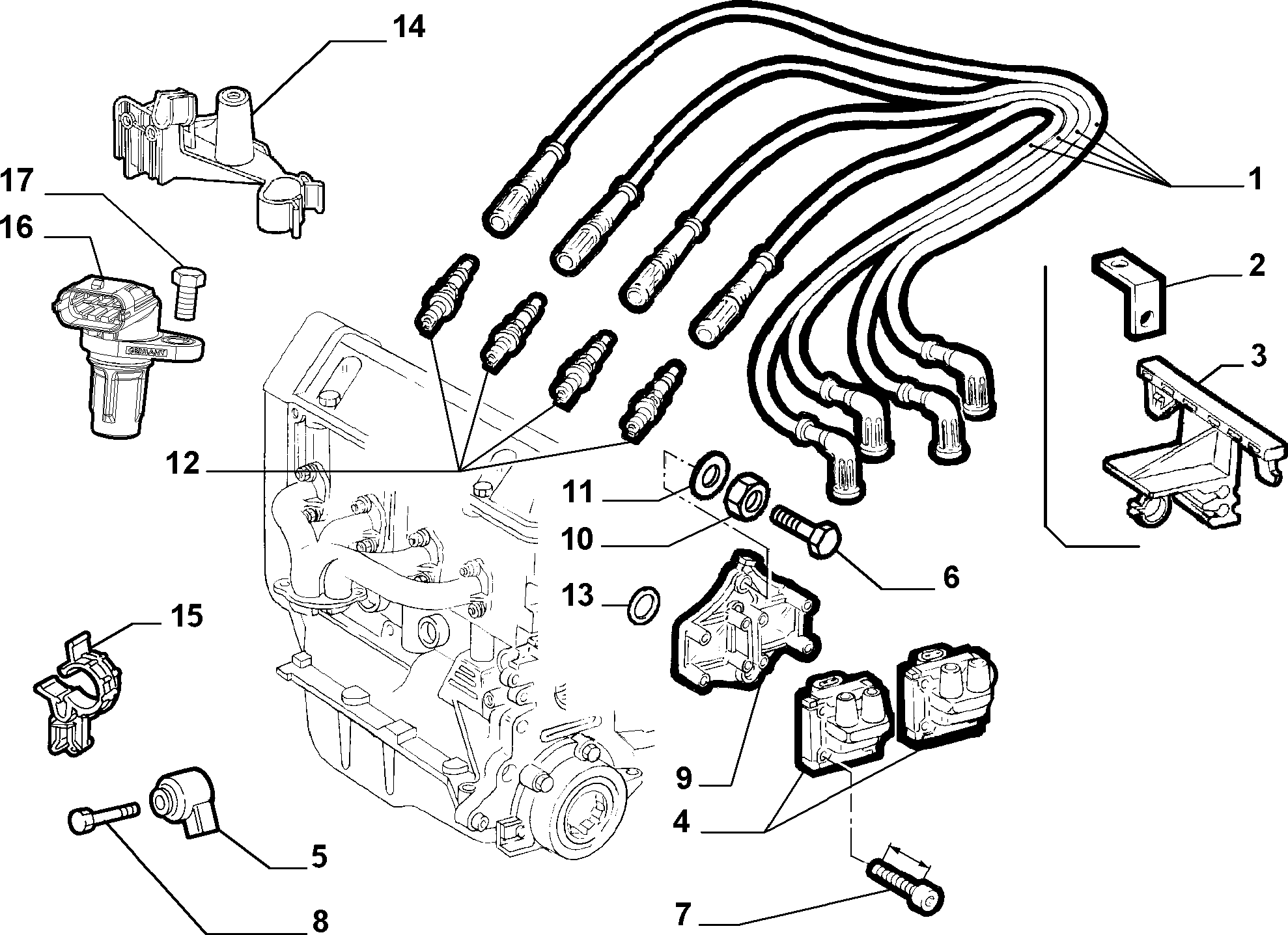 FIAT / LANCIA 46798367 - Devējs, Sadales vārpstas stāvoklis ps1.lv