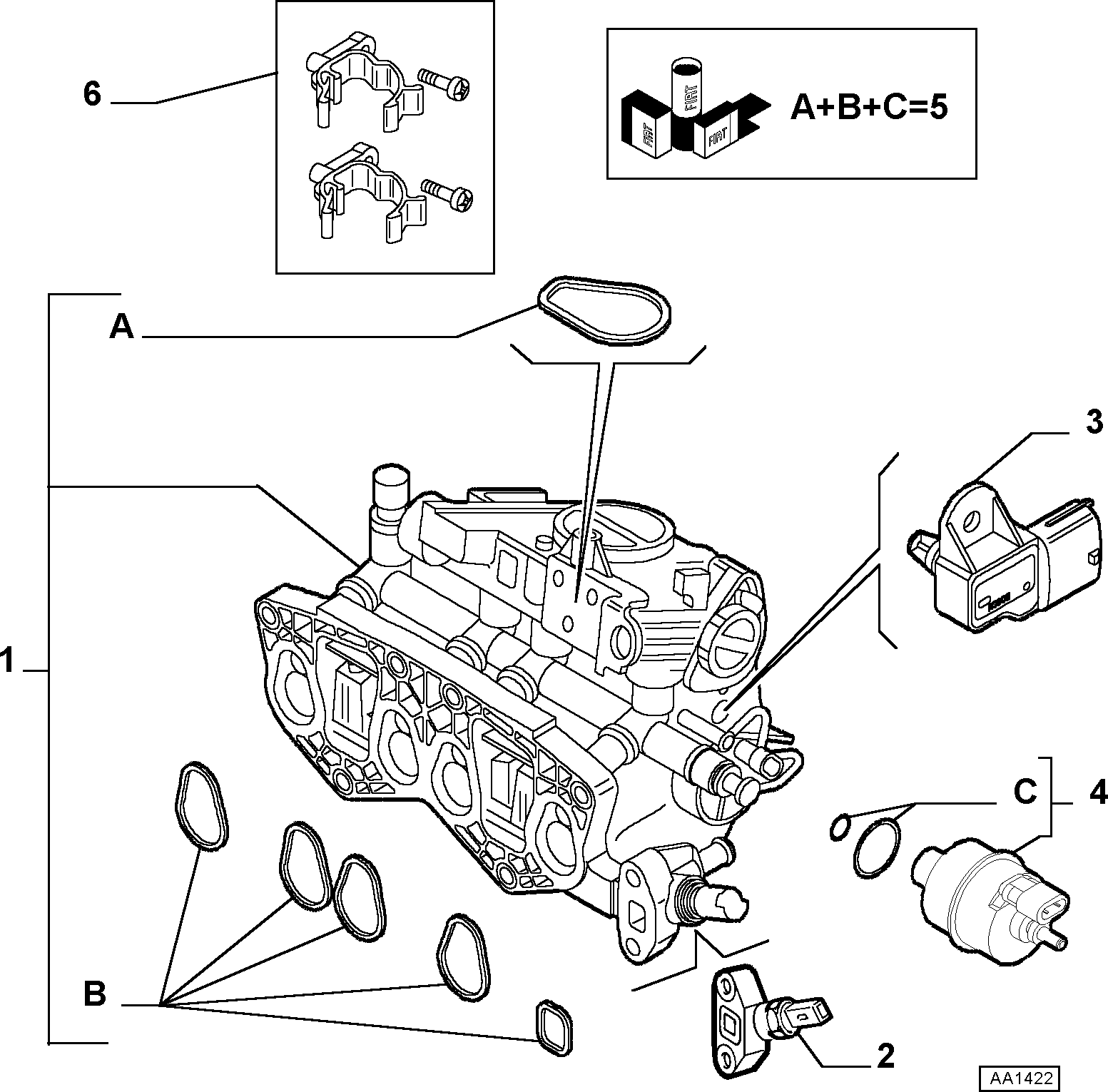 FIAT / LANCIA 71719393 - Dzesēšanas šķidruma caurule ps1.lv