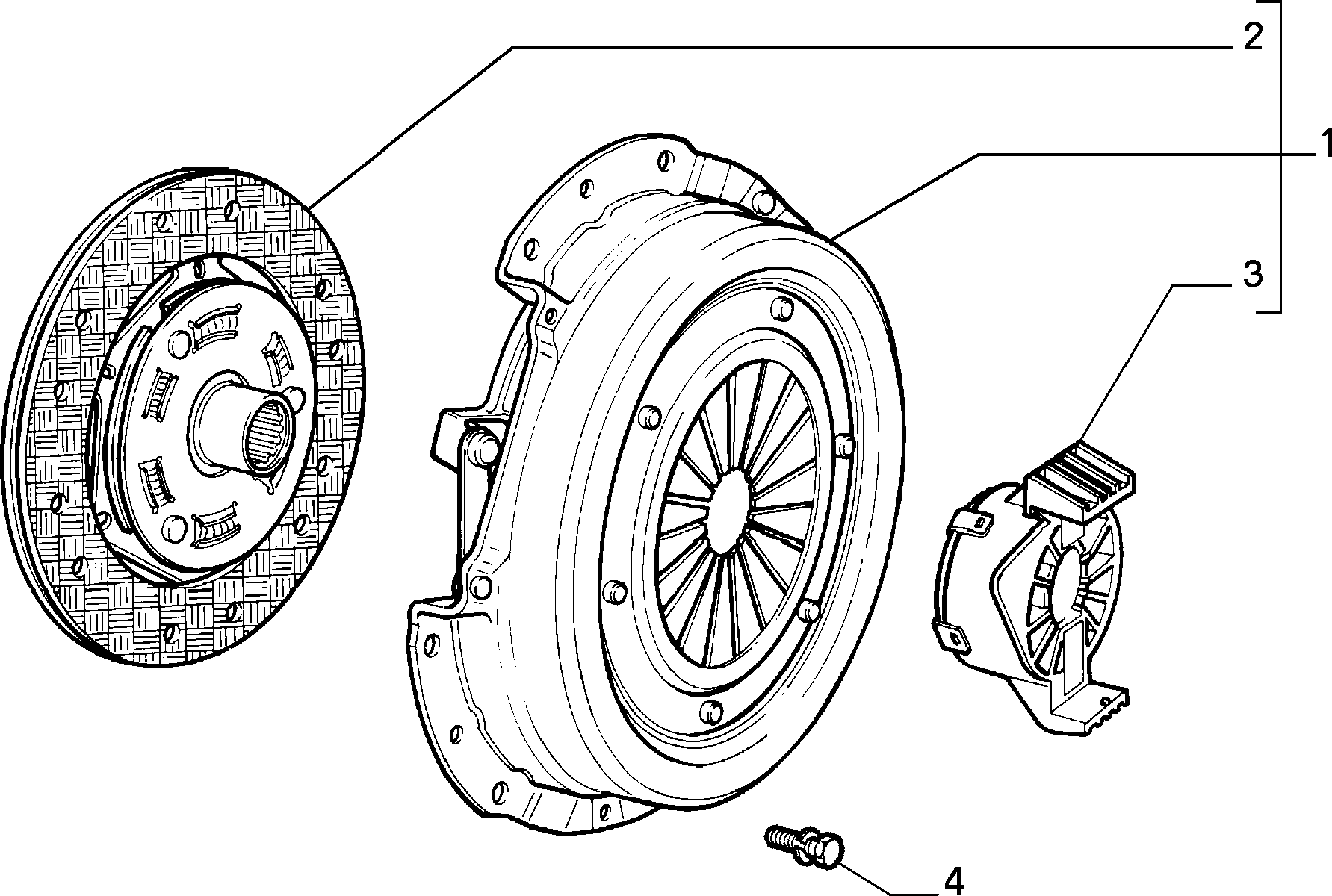 FIAT 71752228 - Sajūga komplekts ps1.lv