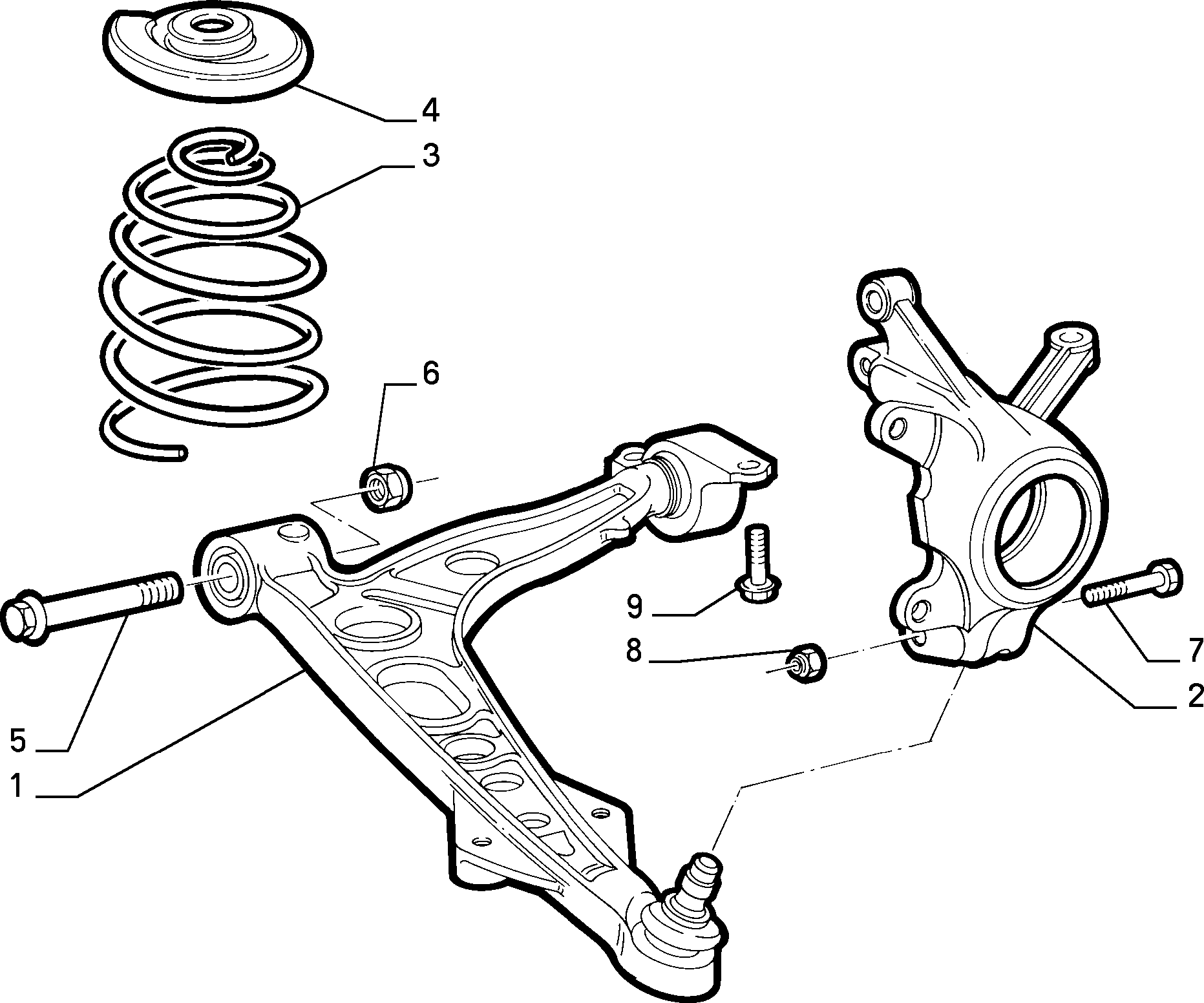 Innocenti 46430002 - Neatkarīgās balstiekārtas svira, Riteņa piekare ps1.lv