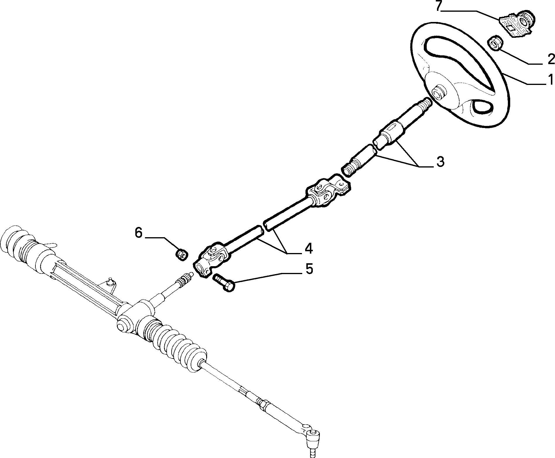 Alfa Romeo 7764993 - SHAFT ps1.lv