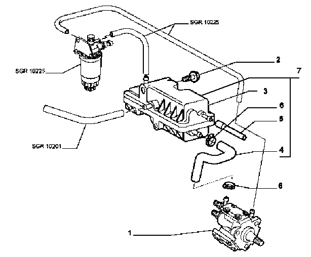 Lancia 46811230 - Augstspiediena sūknis ps1.lv