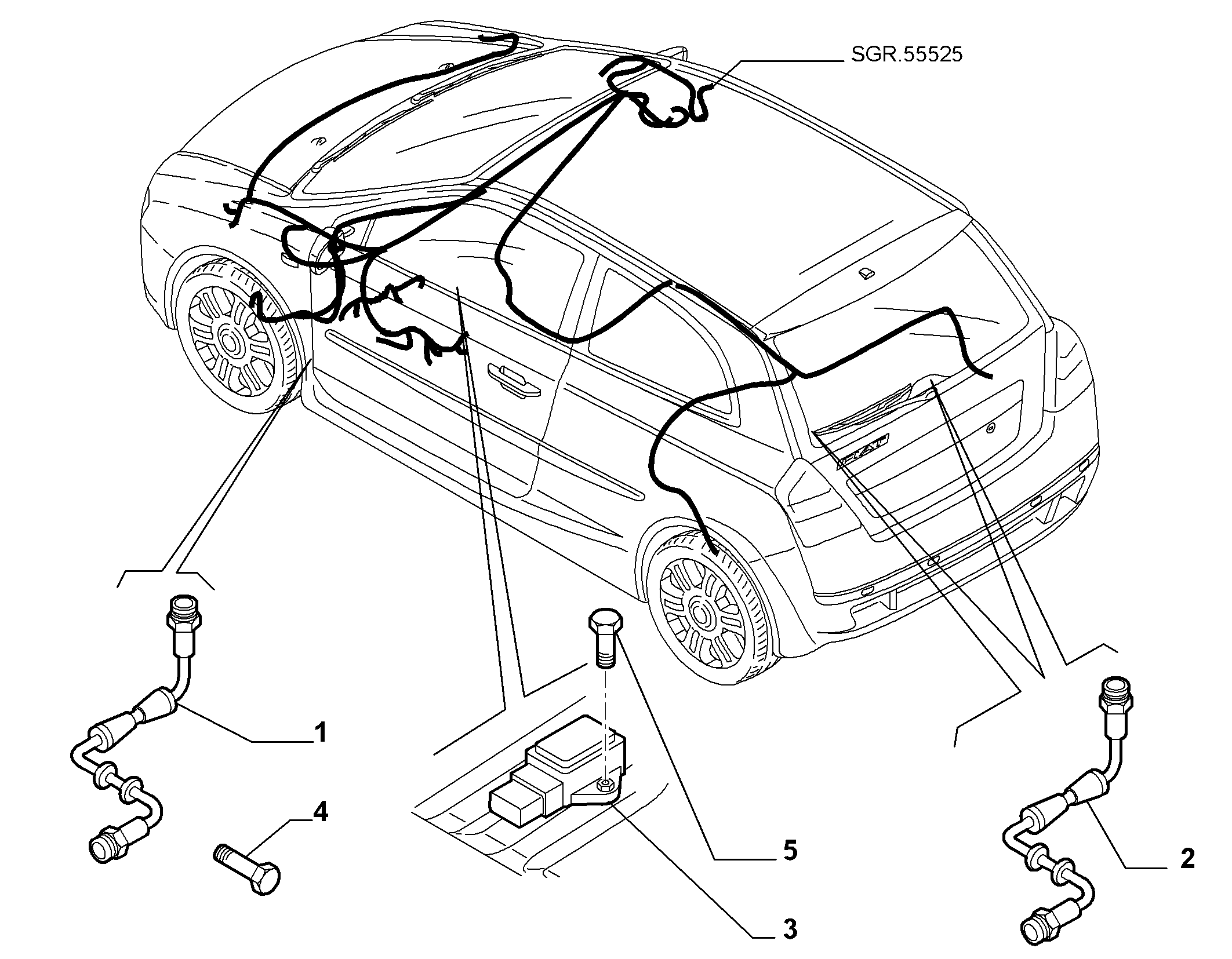 Alfarome/Fiat/Lanci 46816928 - Devējs, Riteņu griešanās ātrums ps1.lv