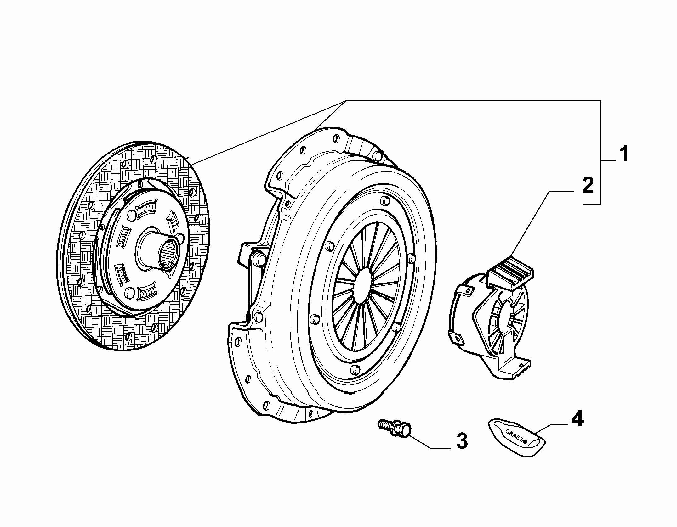 Chrysler 71773157 - Sajūga komplekts ps1.lv