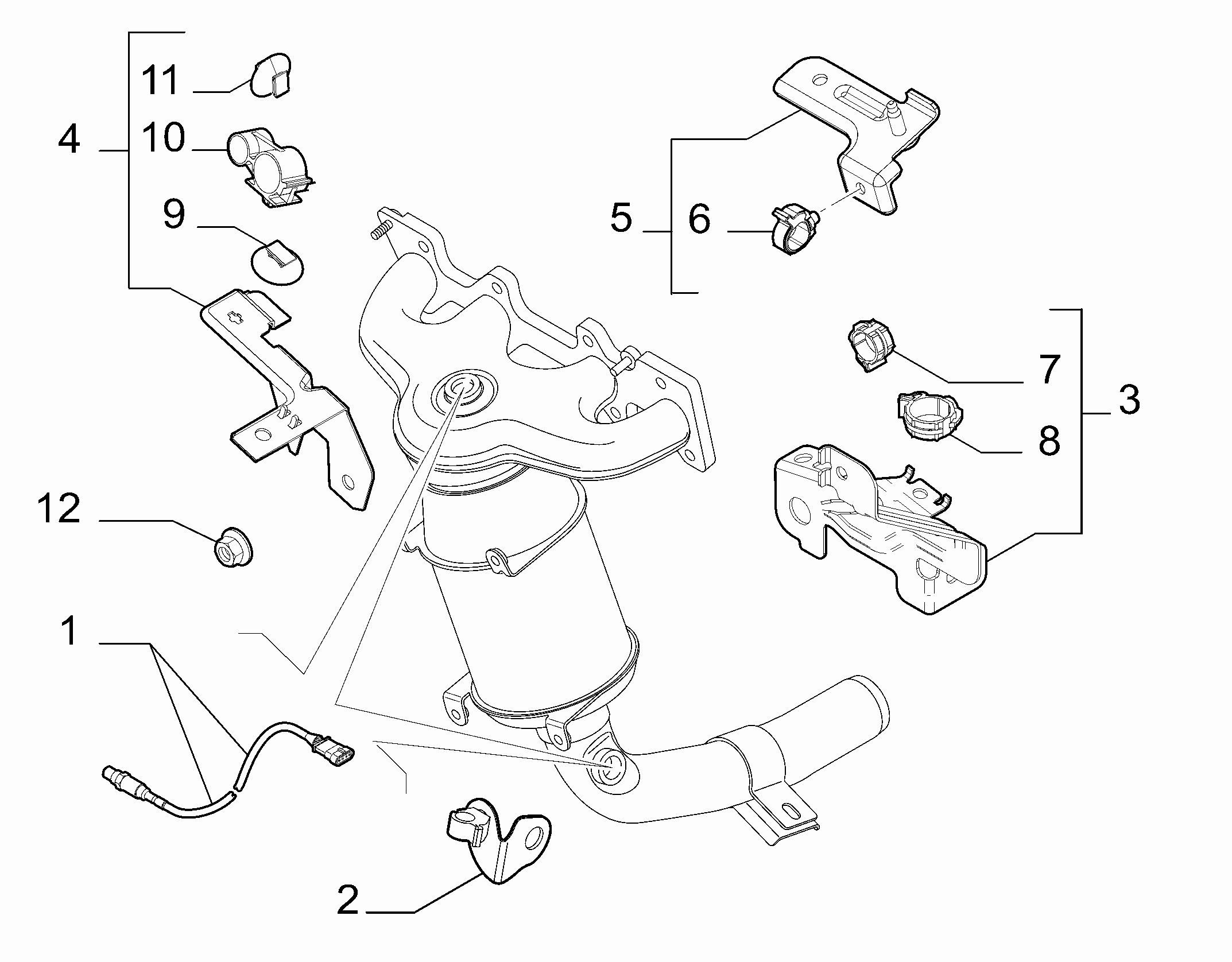 FIAT 51 774 422 - Lambda zonde ps1.lv