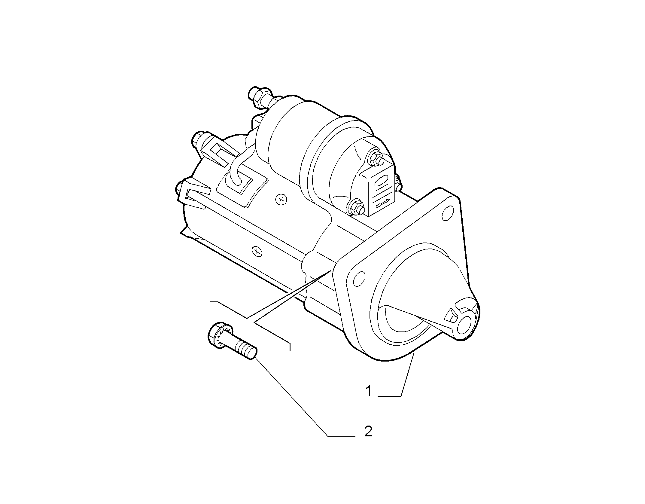 FIAT 51832954 - Starteris ps1.lv