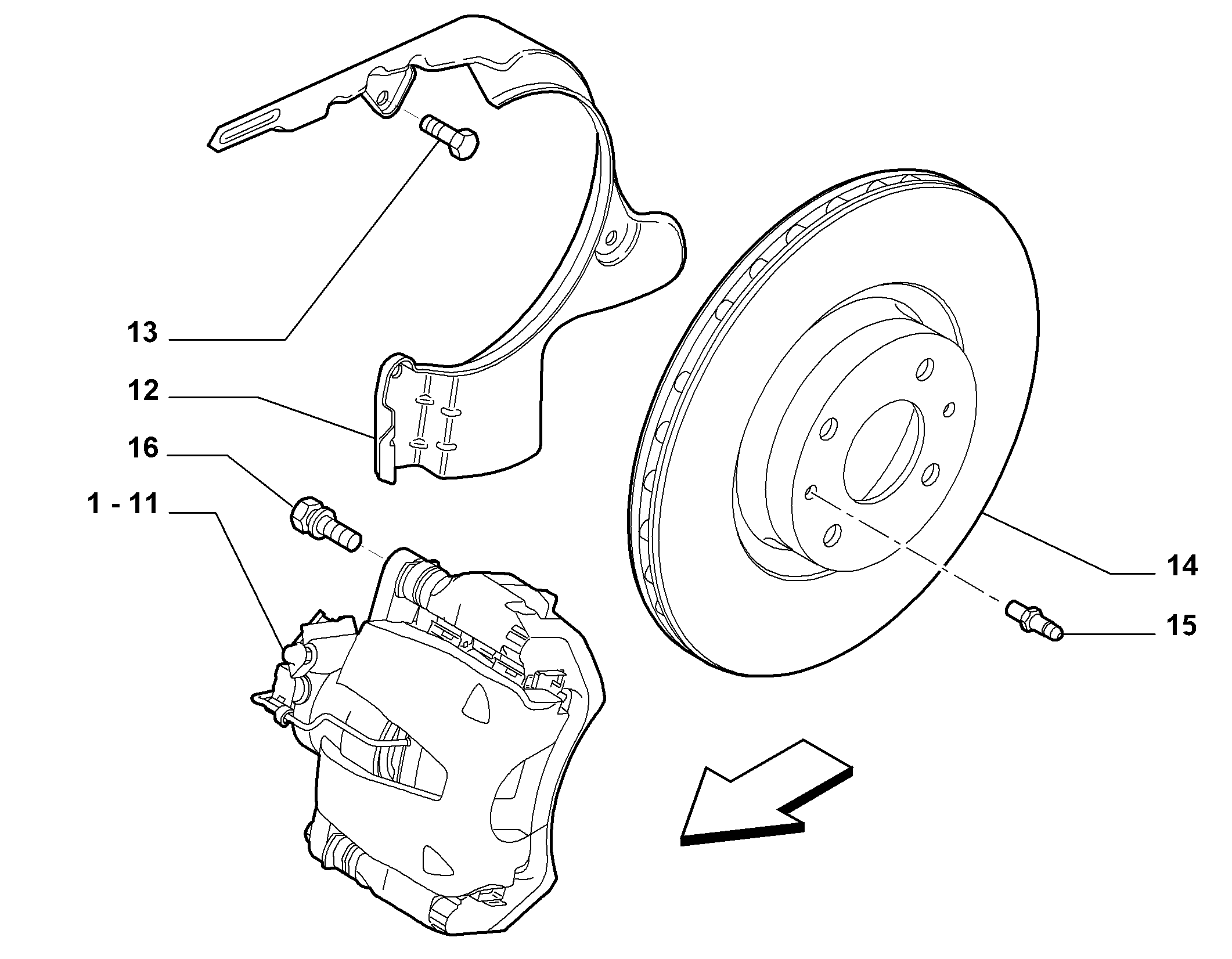 Alfarome/Fiat/Lanci 46765546 - Bremžu diski ps1.lv