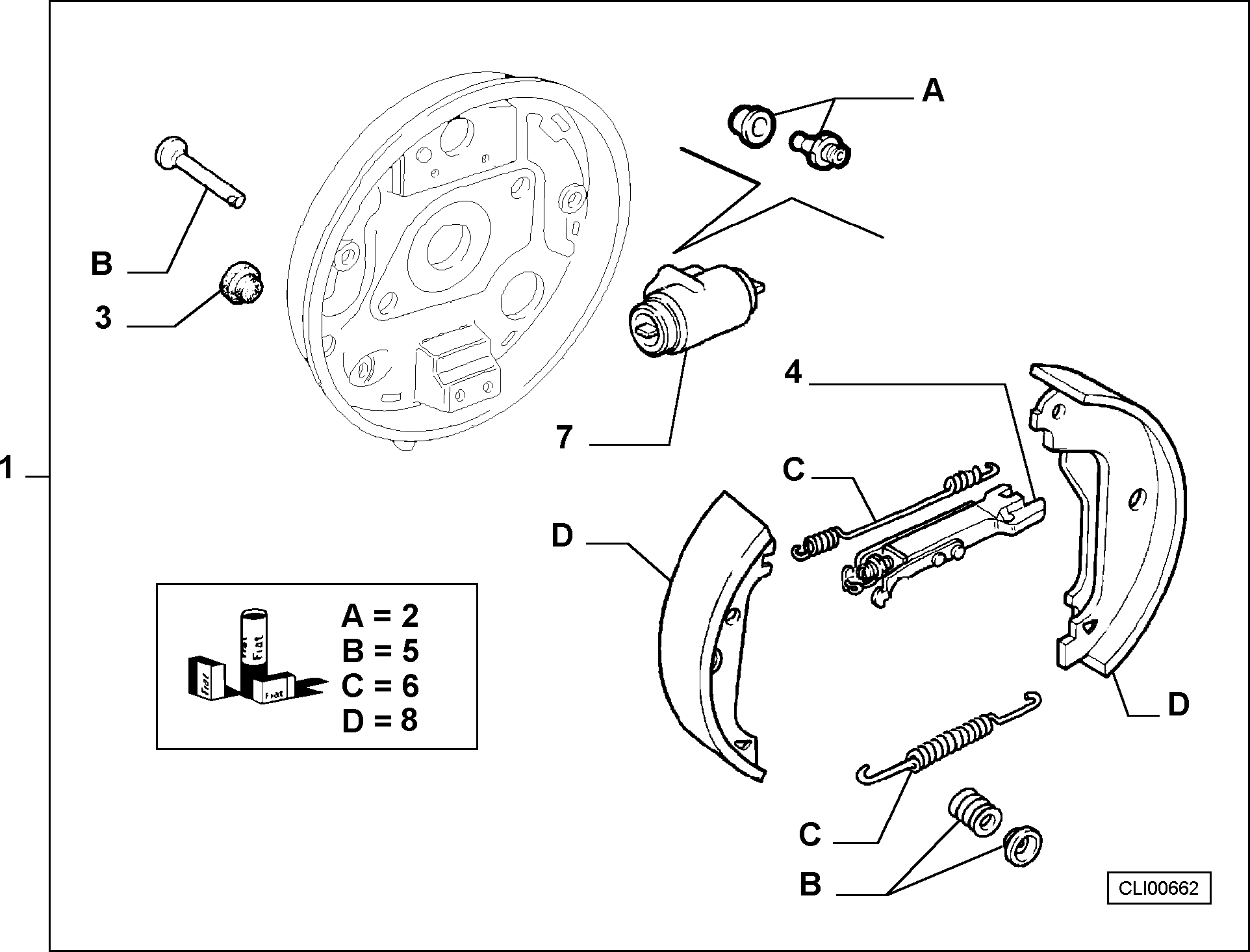 FIAT 98845068 - Riteņa bremžu cilindrs ps1.lv