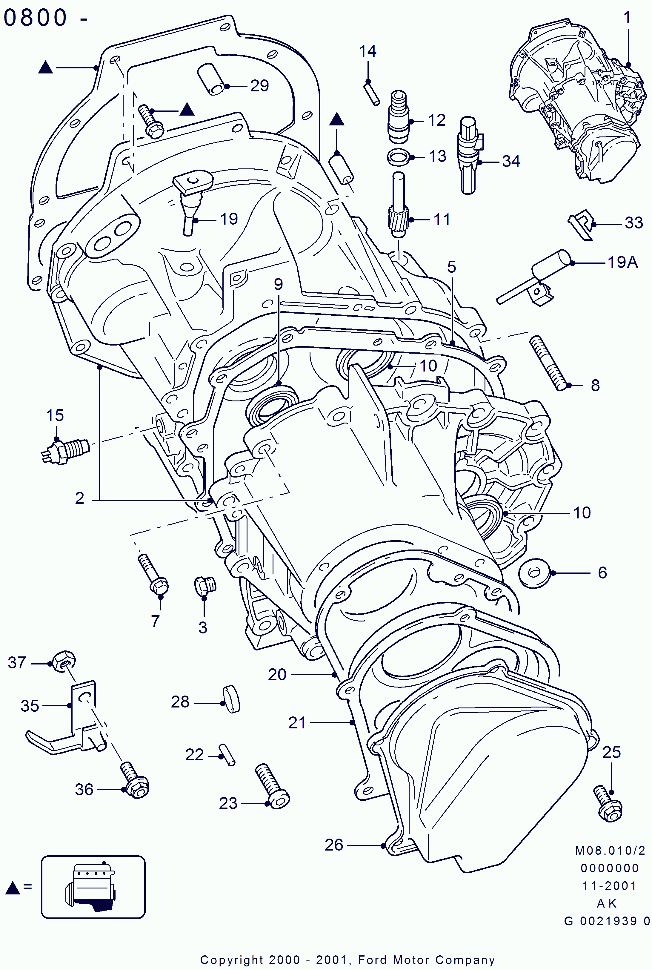 FORD 1 383 960 - Slēdzis, Atpakaļgaitas signāla lukturis ps1.lv