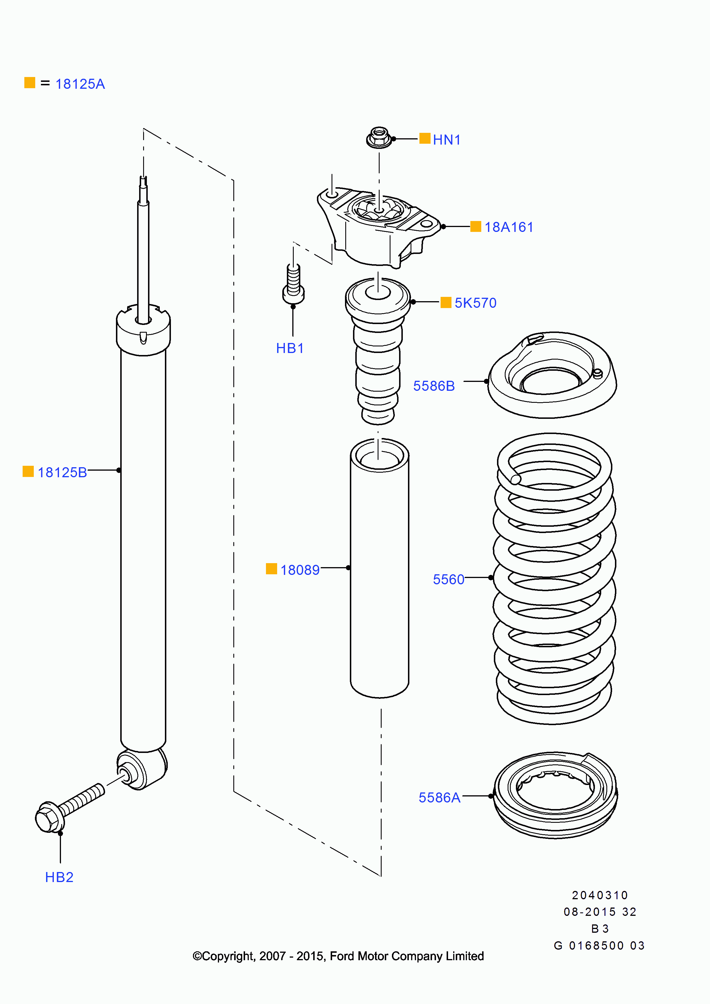 FORD 1472754 - Remkomplekts, Riteņa piekare ps1.lv