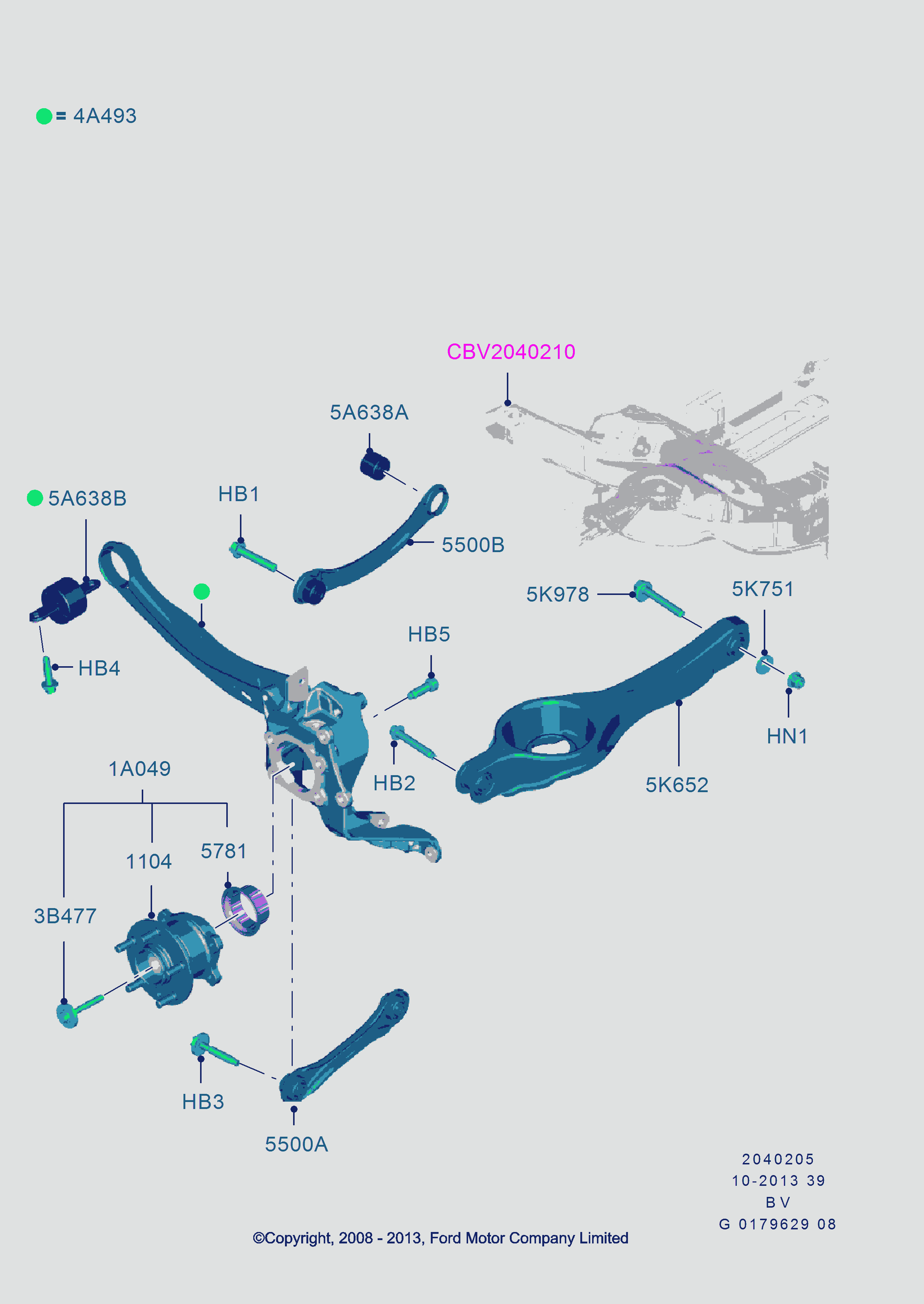 FORD 1502440 - Neatkarīgās balstiekārtas svira, Riteņa piekare ps1.lv