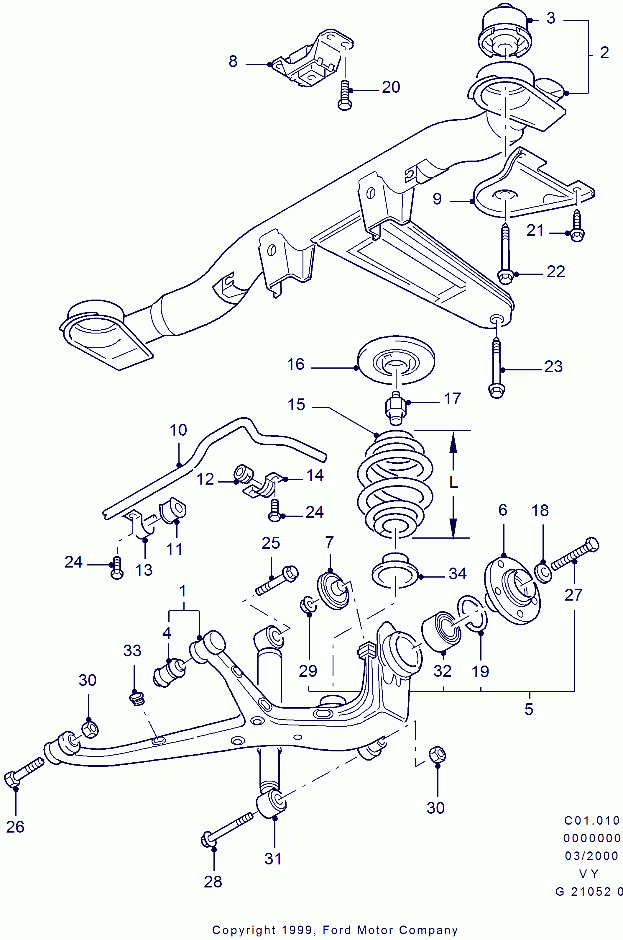 FORD 1497387 - Riteņa rumbas gultņa komplekts ps1.lv