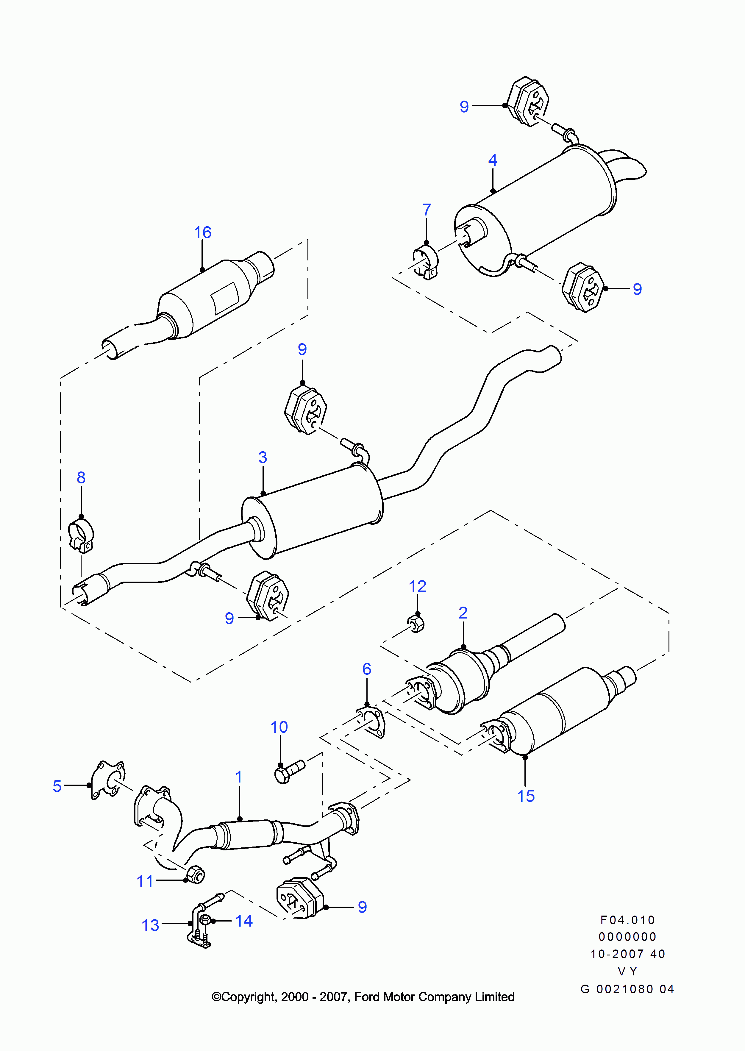 FORD 7.196.820 - Bukse, Stabilizators ps1.lv