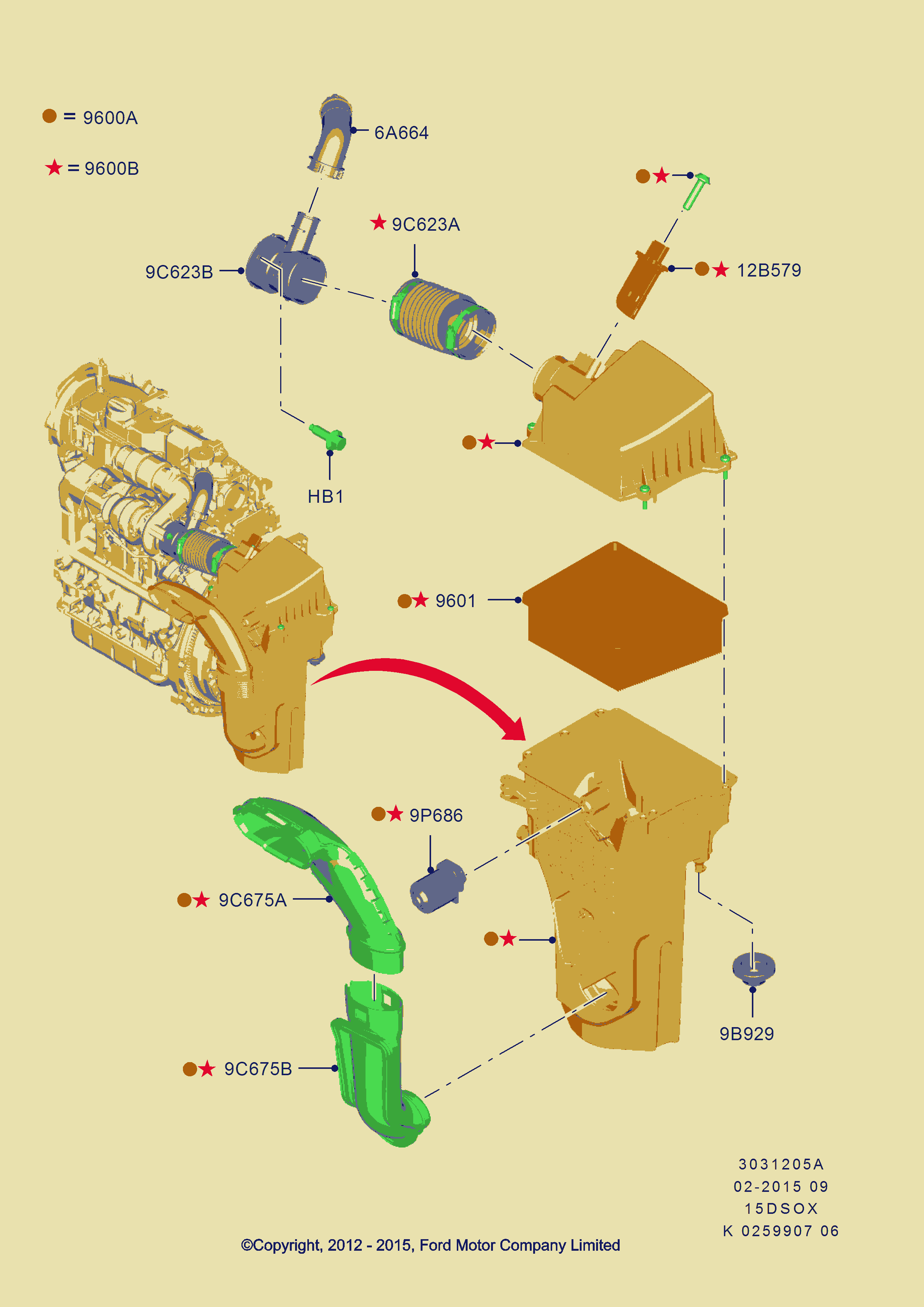 GEO 1803059 - Gaisa filtrs ps1.lv