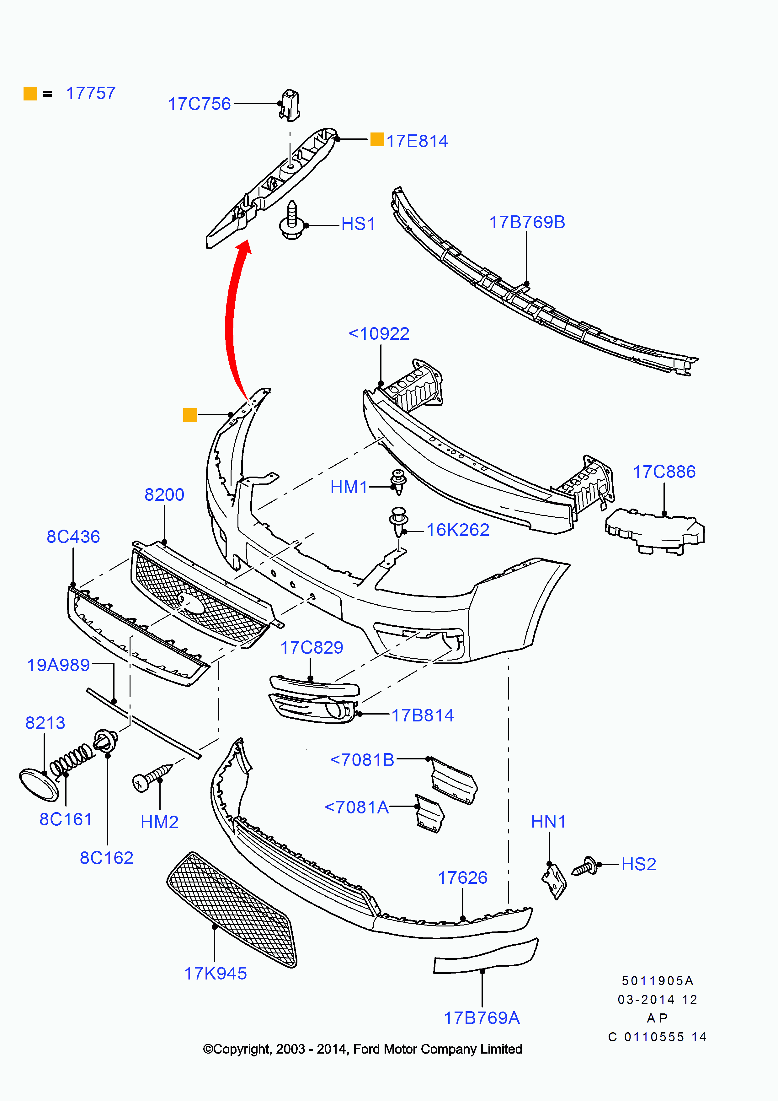 CITROËN 1540638 - Montāžas komplekts, Buferis ps1.lv