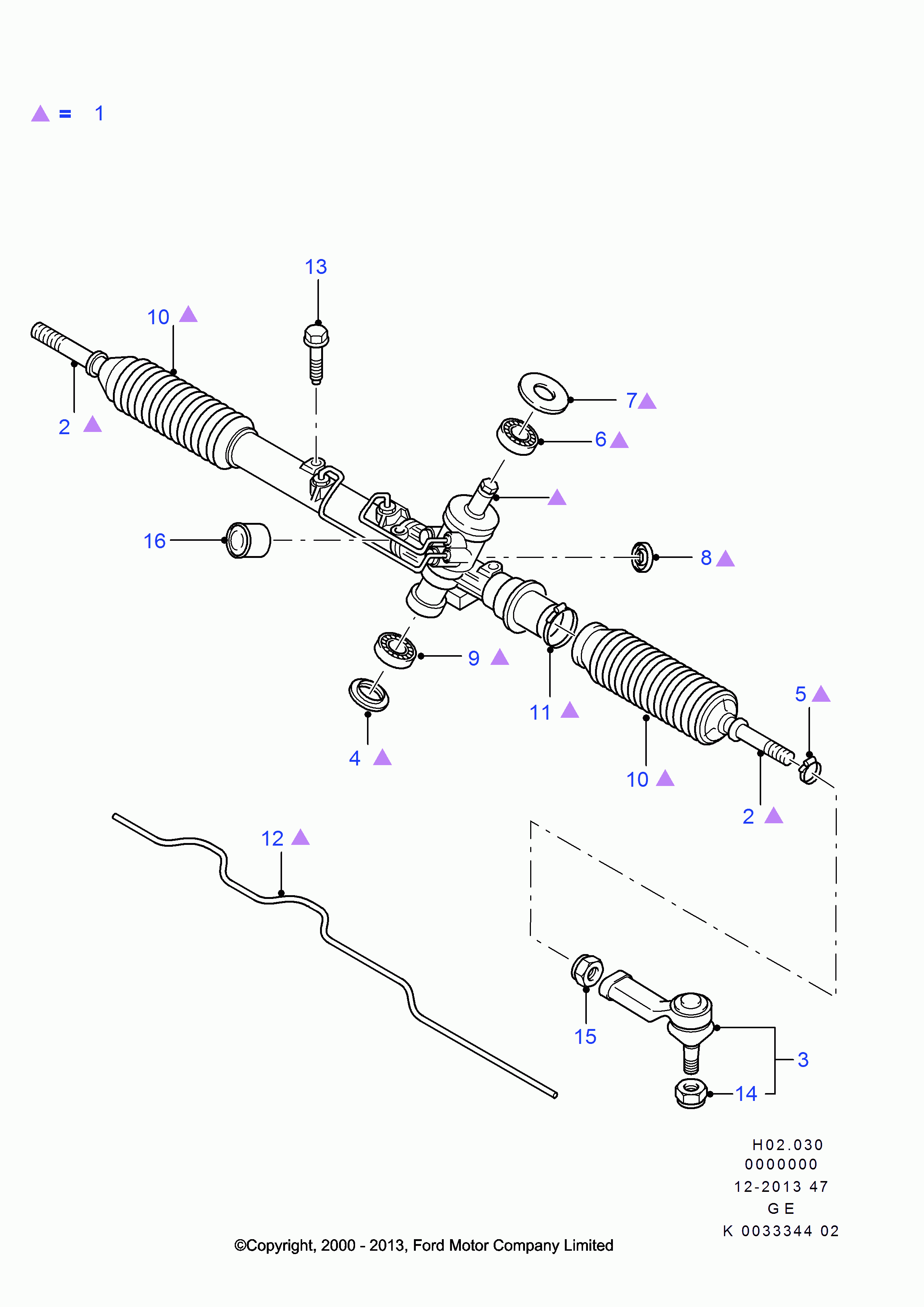 Jaguar 4111327 - Aksiālais šarnīrs, Stūres šķērsstiepnis ps1.lv