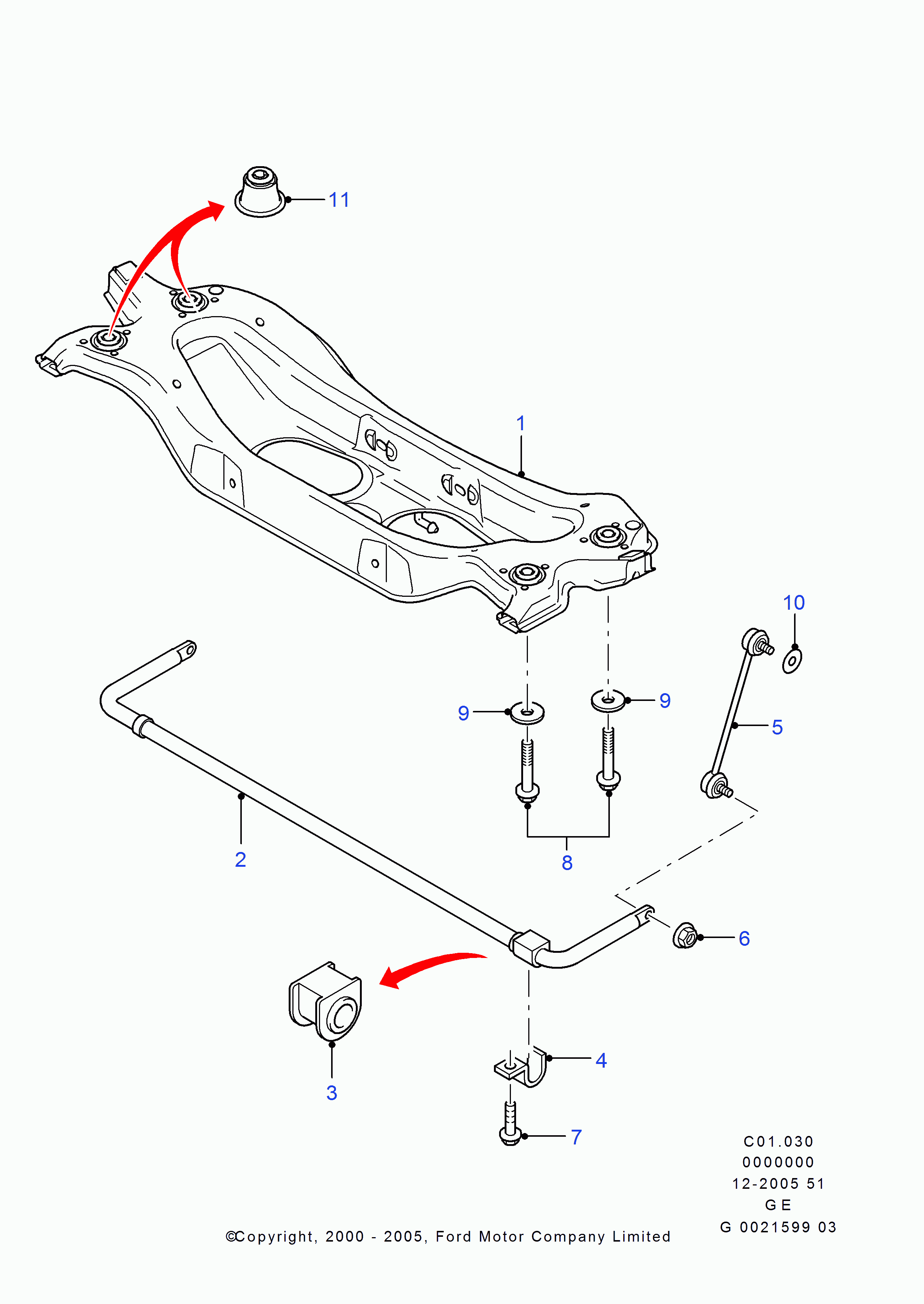 Jaguar 1127648 - Stiepnis / Atsaite, Stabilizators ps1.lv