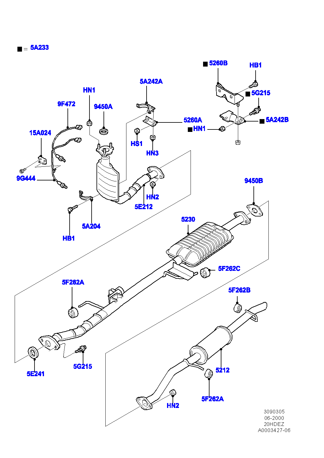 FORD 1 668 736 - Uzgrieznis ps1.lv