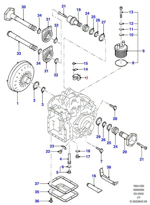 DELPHI DIESEL 1135714 - Pan Assy - Transmission Oil ps1.lv