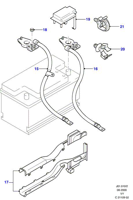 FORD 1110320 - Bracket - Fuel Filter ps1.lv