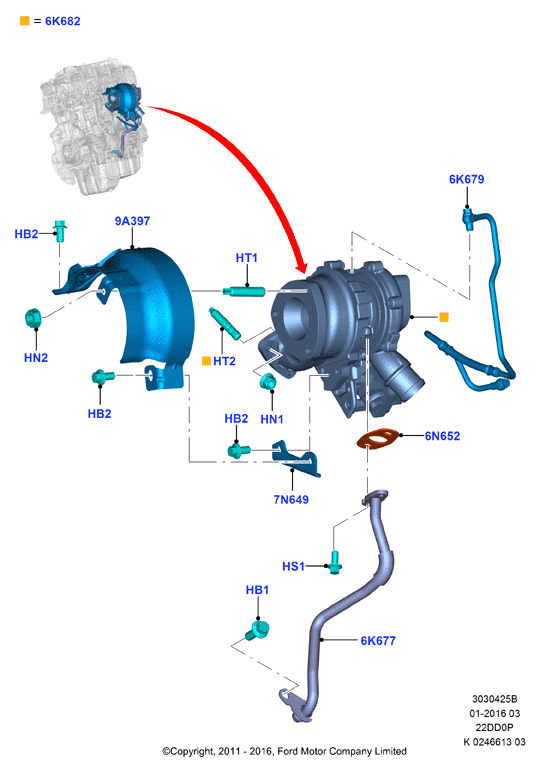 FORD 1723576 - Nut, M10 ps1.lv