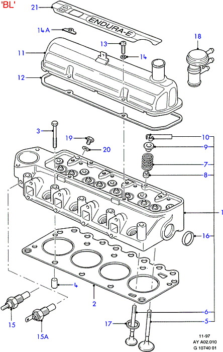 FORD 1 474 550 - Blīvgredzens, Vārsta kāts ps1.lv