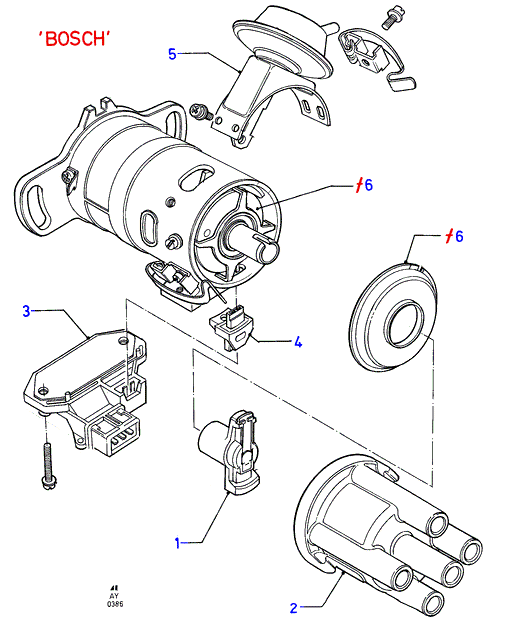 FORD 6 159 437 - Komutators, Aizdedzes sistēma ps1.lv