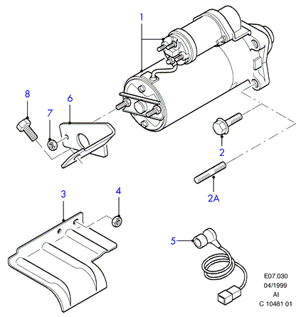 FORD 1 416 218 - Starteris ps1.lv