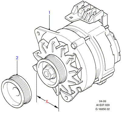 FORD 1406059 - Ģenerators ps1.lv