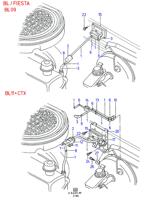 FORD 6580881 - Elektromagnētiskais vārsts, Gaisa kond. sistēma ps1.lv