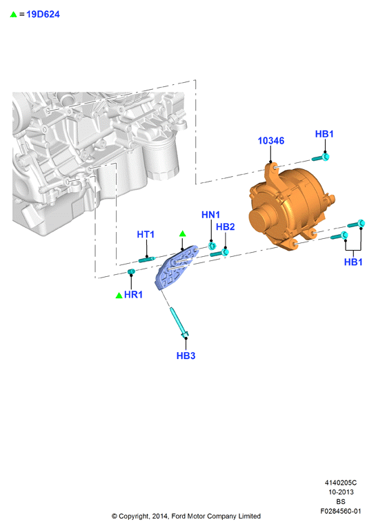 FORD 1741221 - Ģenerators ps1.lv