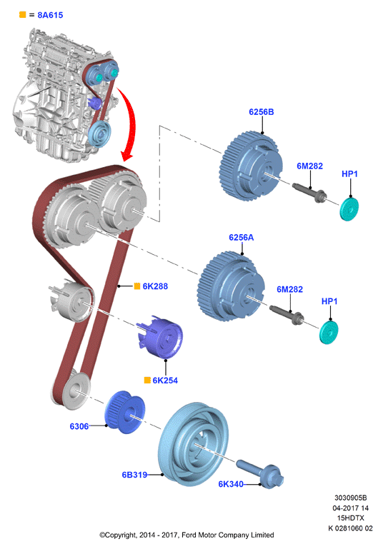 FORD 1675963 - Zobsiksna ps1.lv