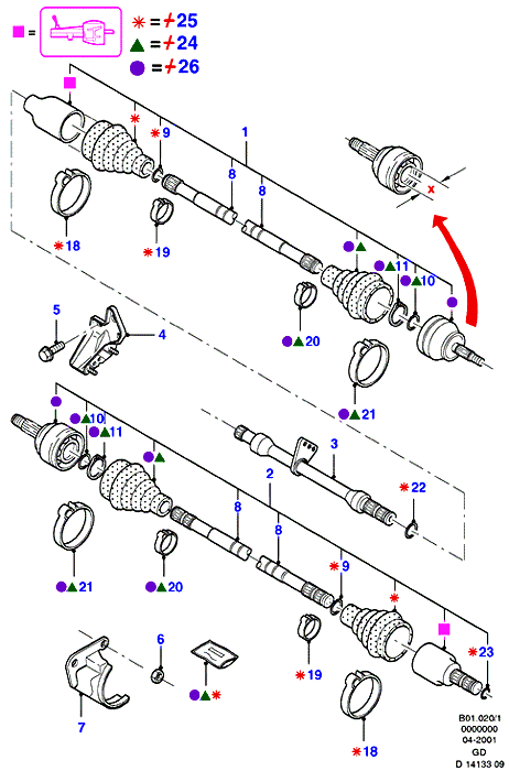 FORD 1133023 - Riteņa rumbas gultņa komplekts ps1.lv