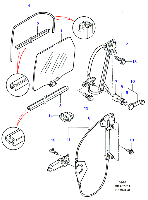 FORD 1013984 - Sānu logs ps1.lv