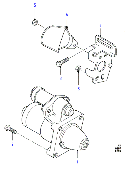 TOYOTA 1478331 - Starteris ps1.lv