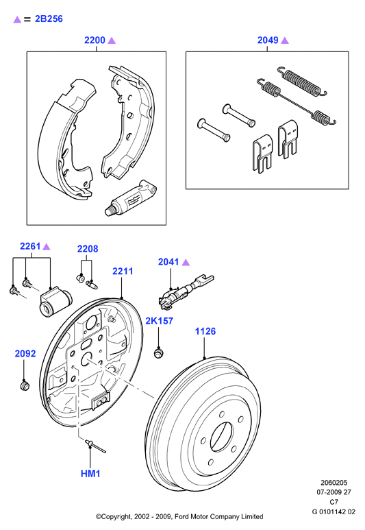 FORD 5039060 - Regulators, Trumuļu bremzes ps1.lv