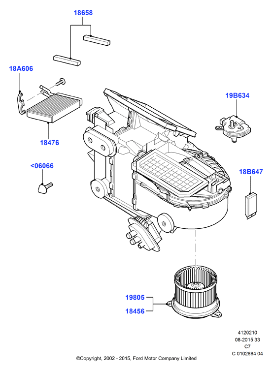 FORD 1 111 936 - Salona ventilators ps1.lv