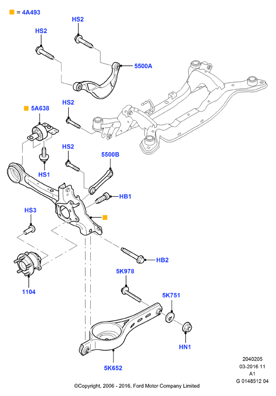 FORD 1 737 518 - Stiepnis / Atsaite, Riteņa piekare ps1.lv