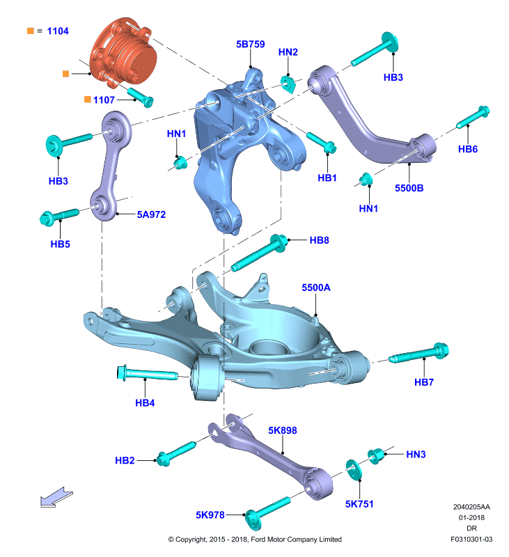 INTERBRAKE 5310657 - Link, RH/LH ps1.lv