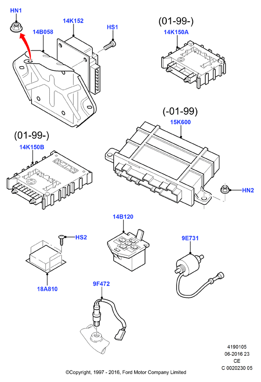 EFI Automotive 1473905 - Devējs, Izplūdes gāzu temperatūra ps1.lv