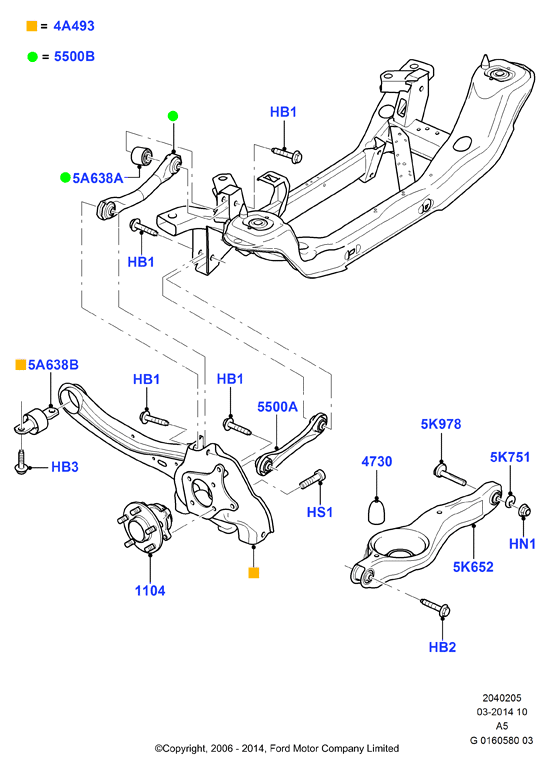 MAZDA 1524422 - Piekare, Šķērssvira ps1.lv