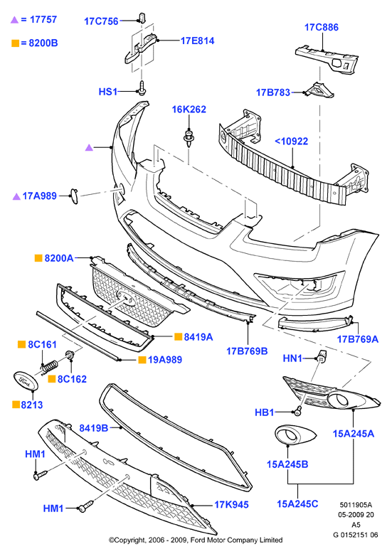 FORD 1454995 - Lambda zonde ps1.lv